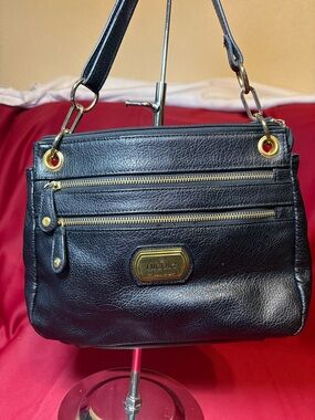 Nicole by Nicole Miller Black Crossbody 11x8.5x2.5